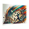 Dynamic Sport Scene Poster