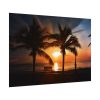 Tropical Beach Sunset Landscape II Poster