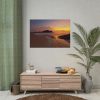 Sunrise Sleeping Giant Seascape Poster