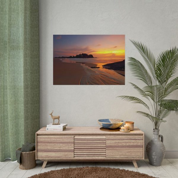 Sunrise Sleeping Giant Seascape Poster