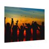 Kids Silhouette Poster