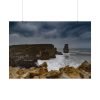 Coastline Ocean Cliffs Poster