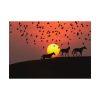 92408-45.jpg Horse Silhouette During Sunset Poster