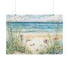 Painting of Ocean Waves Poster