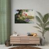 92408-498.jpg Still Life Floral Wildflowers Wreath Poster