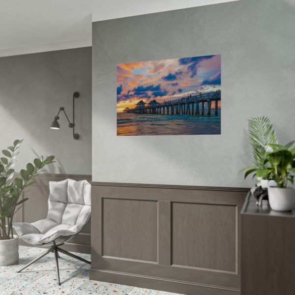 Naples Pier, Florida Poster