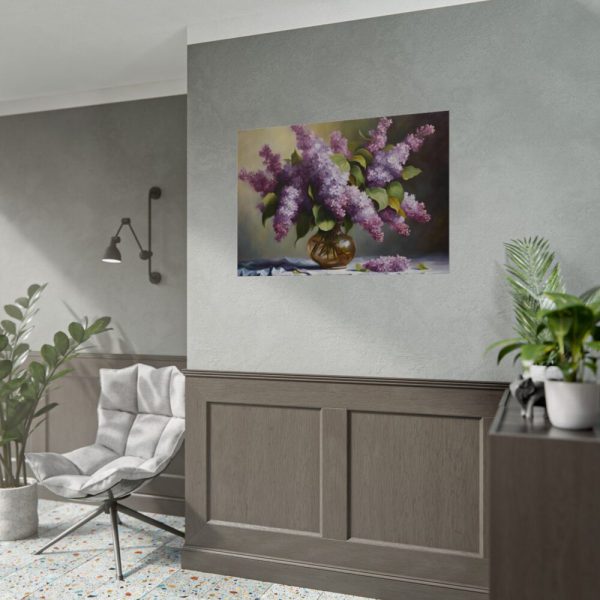 92408-519.jpg Still Life Lilac Flowers Poster