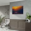 Brown Boat Near Dock Poster