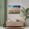 92408-578.jpg Wildflowers on Rough Texture Poster