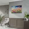 92408-579.jpg Wildflowers on Rough Texture Poster