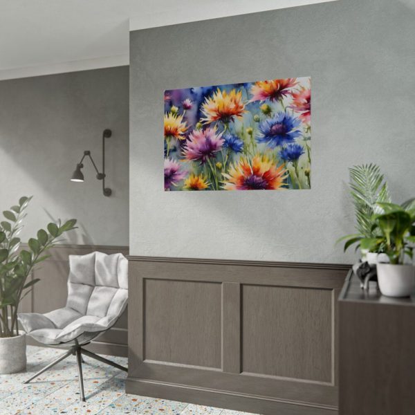 Cornflowers Wildflowers Poster
