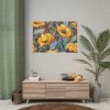 92408-598.jpg Saffron Flower Grunge Poster
