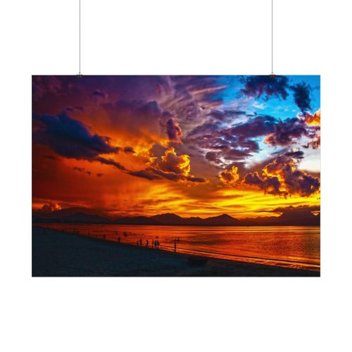 Burning Sky Poster