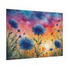 Flower Meadow Cornflowers Art Poster