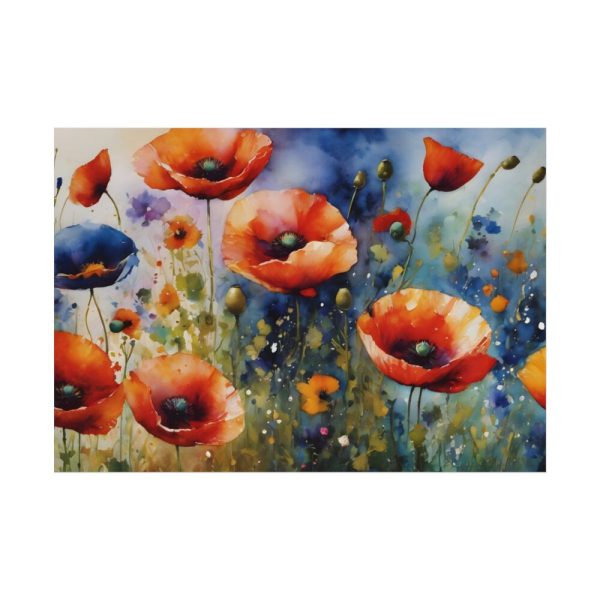 92408-605.jpg Poppies Flowers Wildflowers Poster