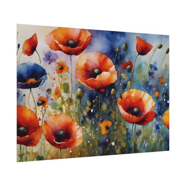 92408-607.jpg Poppies Flowers Wildflowers Poster