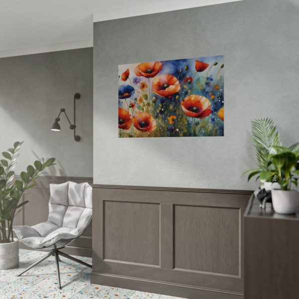 92408-609.jpg Poppies Flowers Wildflowers Poster