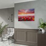 Tulip Field In The Morning Poster - Image 5