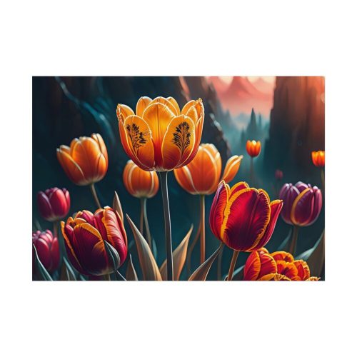 92408-640.jpg Yellow Tulips Flower Poster