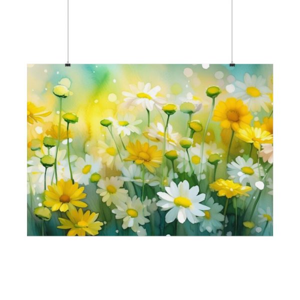 92408-666.jpg Yellow Daisey Field Poster
