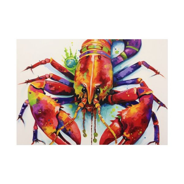 92408-705.jpg Mardi Gras Crayfish Art Poster