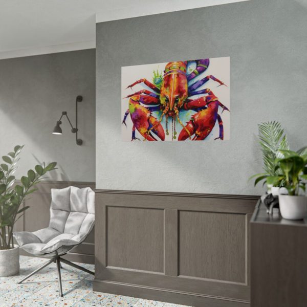 92408-709.jpg Mardi Gras Crayfish Art Poster