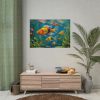 Vibrant Fish In The River Poster