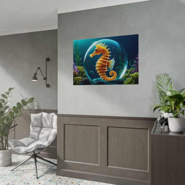 Seahorse Fantasy Art Poster