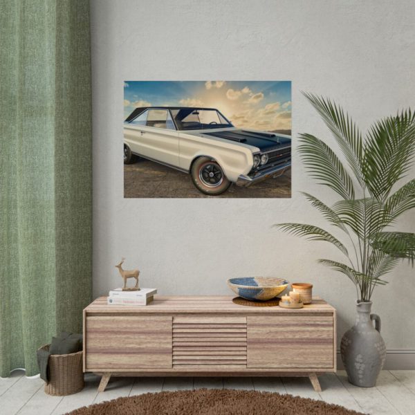 Plymouth Classic Car Poster