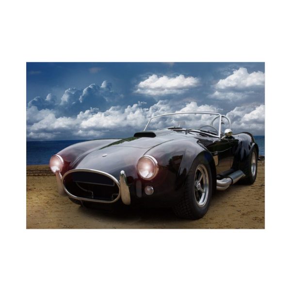 Oldtimer Cobra Car Poster