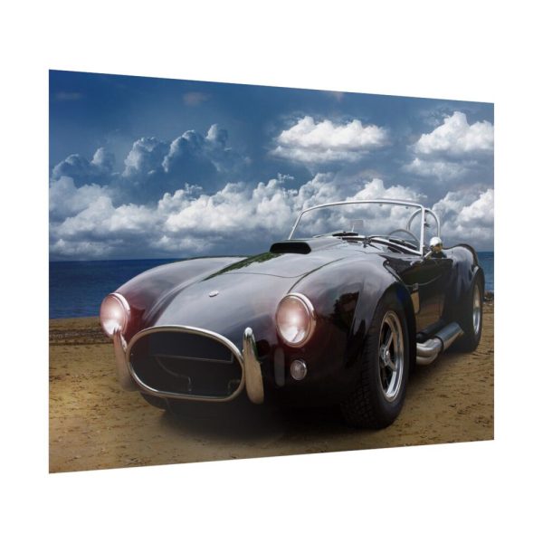 Oldtimer Cobra Car Poster