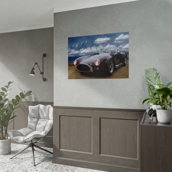Oldtimer Cobra Car Poster