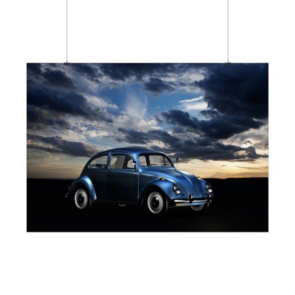 Historically Old Car Poster