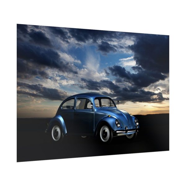 Historically Old Car Poster