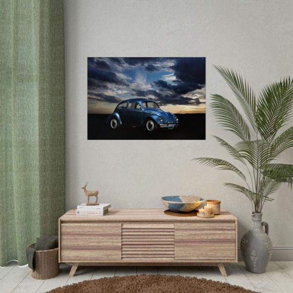 Historically Old Car Poster