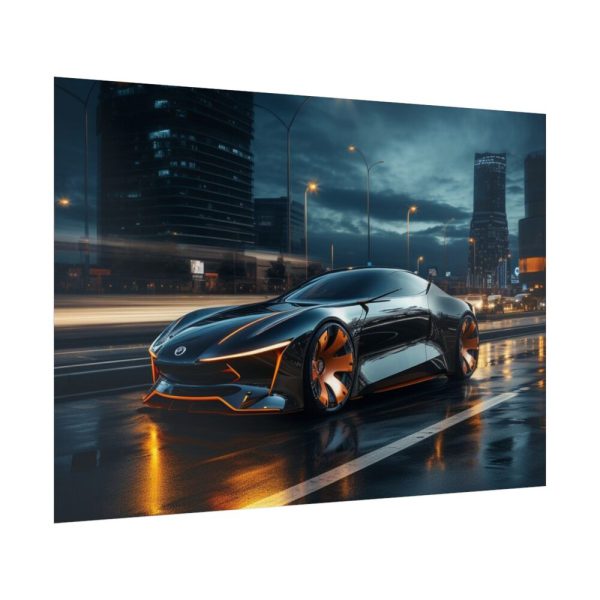 Futuristic Sports Car I Poster