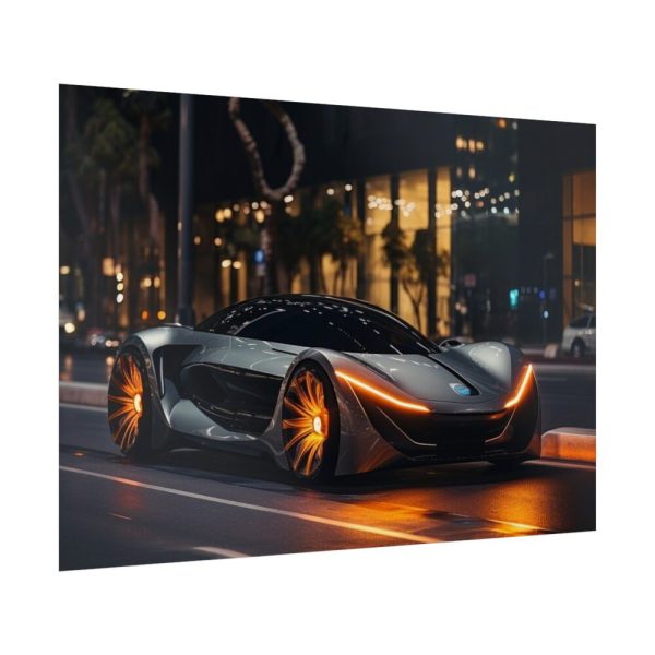 Futuristic Sports Car III Poster