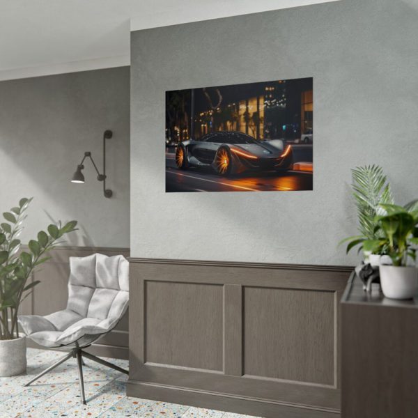 Futuristic Sports Car III Poster