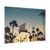 92409-217.jpg Silhouettes of a Basketball Court Poster