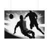 92409-221.jpg Soccer Players With The Ball Poster