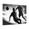92409-222.jpg Soccer Players With The Ball Poster