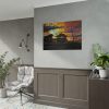 Landcape Sunset in Summer Poster