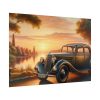 92409-247.jpg Vintage Car Parked on the Road Poster