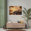 92409-248.jpg Vintage Car Parked on the Road Poster