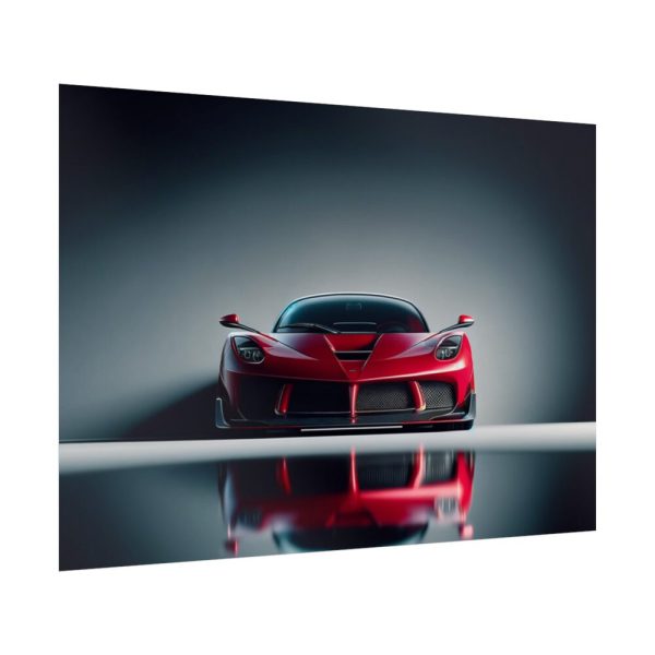 92409-282.jpg Sleek Red Sports Car Poster