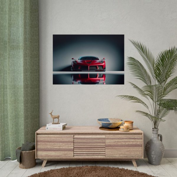 92409-283.jpg Sleek Red Sports Car Poster