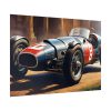 Old Racing Vintage Car Poster