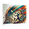 Dynamic Sport Scene Poster