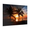 Tropical Beach Sunset Landscape II Poster