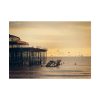 Pier Seagull Ocean Poster